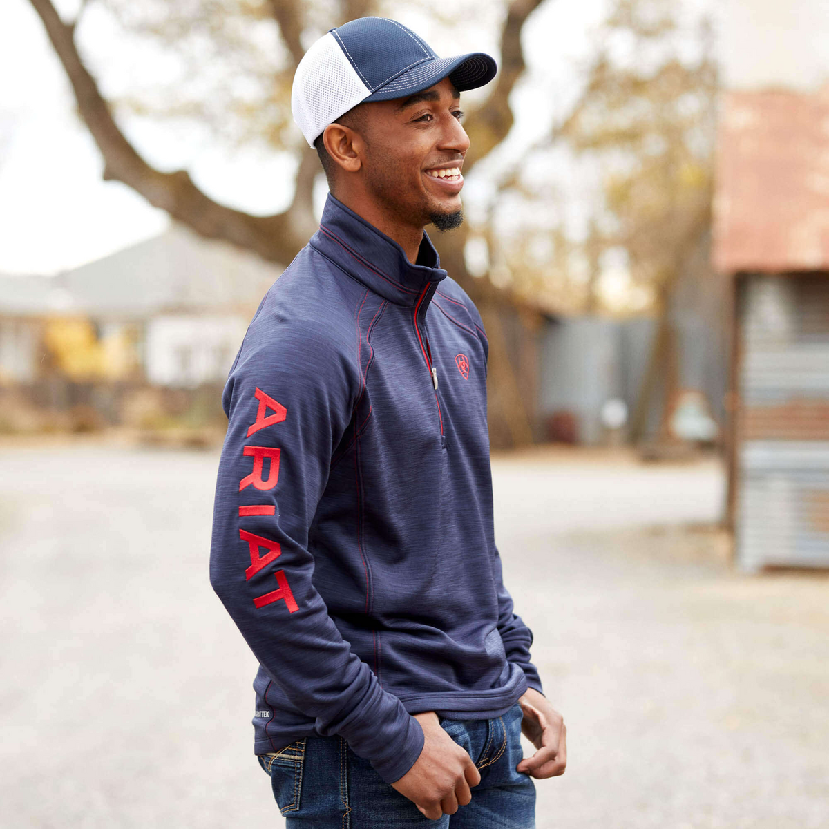 Ariat Men's Tek Team 1/2 Zip Sweatshirt – Equitique-USA
