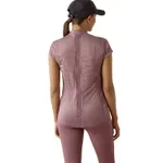 Ariat Ladies Breathe 1/2 Zip Cap Sleeve Shirt