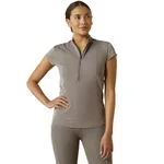 Ariat Ladies Breathe 1/2 Zip Cap Sleeve Shirt
