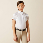 Ariat Girls Aptos Short Sleeved Show Shirt