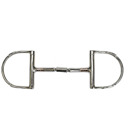 Stainless Steel Mullen Barrel Dee Ring Bit – Equitique-USA