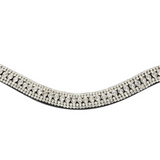 Crystal Bling Snap Black Browband