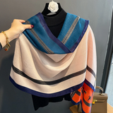 AWST Int'l "Strap Goods" Cotton Linen Scarf
