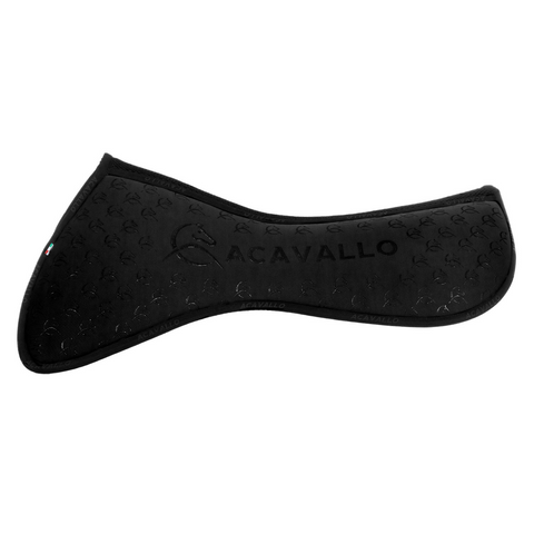 Acavallo Close Contact Lycra and Memory Foam Half Pad with Bamboo Fiber