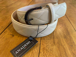 Anademi Quilted Leather Belt