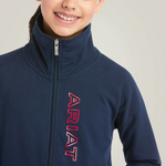 Ariat Kids Team Logo Full Zip Sweatshirt