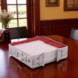 Arthur Court Equestrisn Luncheon Napkin Box