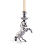 Arthur Court Rearing Horse Candlestick