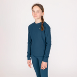 Aubrion Equestrian Ribbed Long Sleeve Top - Childrens