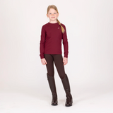 Aubrion Equestrian Ribbed Long Sleeve Top - Childrens