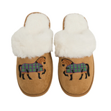 Faux Fur Suede Slippers