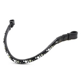 Grewal Equestrian Black Onyx Mist Snap Browband