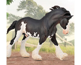 Breyer CollectA Clydesdale Stallion - Black Sabino