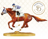 Breyer Secretariat - 50th Anniversary Figurine with Jockey