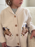 Bridle Up Hope Gallop and Grace Kid's Cardigan