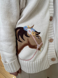 Bridle Up Hope Gallop and Grace Kid's Cardigan