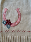 Bridle Up Hope Lil' Dreamer Horseshoe Kids Cardigan