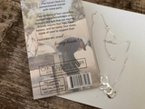 Carol Young Silver Horseshoes Cascading/Petite Necklace