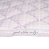 Dapplebay Gingham Jump Saddle Pad