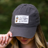 Dapplebay Iced Coffee & Horses Barn Hat