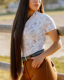 Deinhardt Designs Connection Collection Sepia Short Sleeve Signature Sunshirt