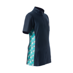 Equinavia Lena Kids Short Sleeve Quarter Zip Shirt