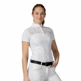 Equinavia Lisa Womens Lace Short Sleeve Show Shirt