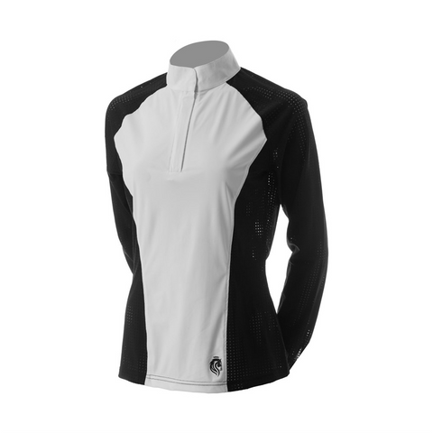 Equinavia Sara Womens Perforated Long Sleeve Show Shirt