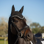 Equinavia Valkyrie Anatomic Dressage Bridle with Rubber Reins