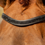 Equinavia Valkyrie Anatomic Dressage Bridle with Rubber Reins