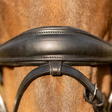 Equinavia Valkyrie Anatomic Dressage Bridle with Rubber Reins