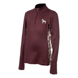 Equinavia Lena Kids Long Sleeve Quarter Zip Shirt