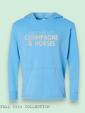 Equine & Design Pairs Well With Champagne & Horses Hoodie