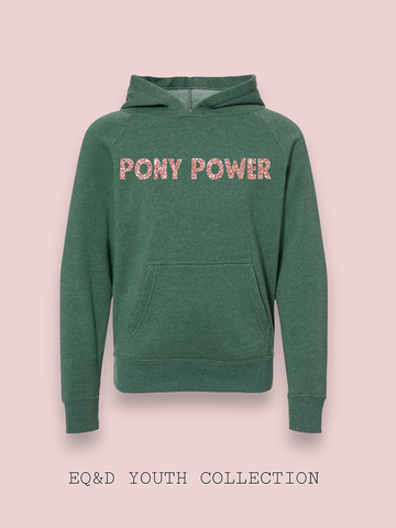 Equine & Design Youth Pony Power Hoodie