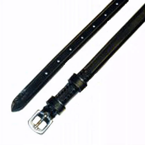 Exselle Double Keeper Leather Spur Straps
