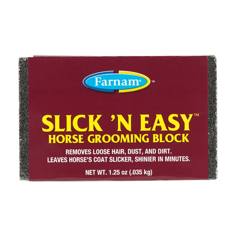 Farnam Slick 'N Easy Horse Grooming Block