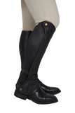 Grand Prix Elite Leather Kids Half Chaps