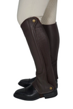 Grand Prix Elite Leather Half Chaps