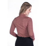 HKM Functional Shirt -Rosewood Melange-