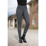 HKM Riding Breeches -Rosewood- Silicone Knee Patch