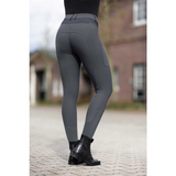 HKM Riding Breeches -Rosewood- Silicone Knee Patch