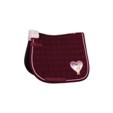 HKM Saddle Pad -Funny Horses Hearts- 2 in 1