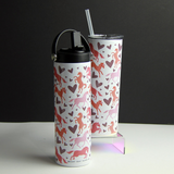 Hunt Seat Paper Co. I Love Horses Stainless Steel Water Bottle