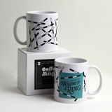 Hunt Seat Paper Co. I Survived The Warmup Ring Coffee Mug
