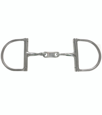 Jacks Dr. Bristol Twisted Double Jointed Dee Ring Bit – Equitique-USA