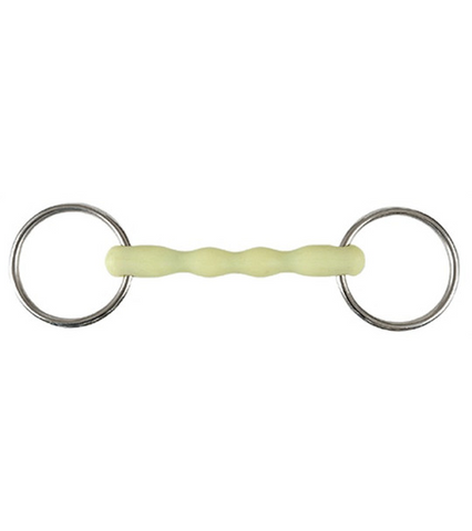 Jacks Imports Apple Ring Bit with Flexible Shaped Mouth