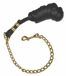 Jacks Imports Poly Lead Rope with Chain