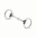 Kelley and Company Small Genuine Silver Plaited Snaffle Bit Pin