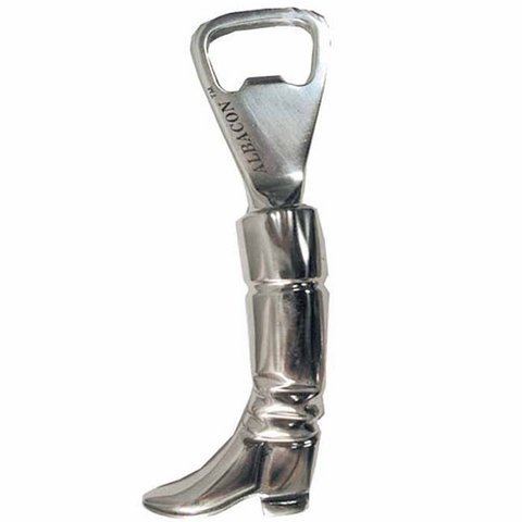 Kelley and Company Stainless Steel Boot Bottle Opener