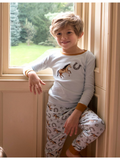 Kids Two Piece Cotton Pajama Set